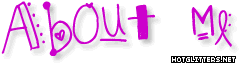 About Me Pink
