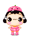 Pink Pumpkin Head
