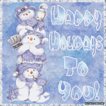 Happy Holidays To You