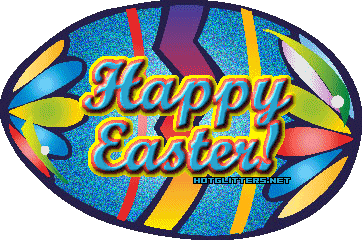 Blue Easter Egg