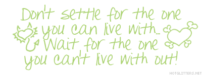 Dont Settle