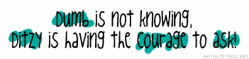 Dumb Or Ditzy
