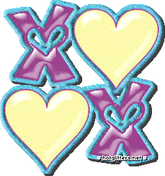 X Heart Yellow