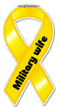 Military Wife Yellow Ribbon