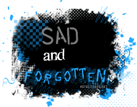 Sad Forgotten