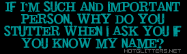 Stutter When Asked