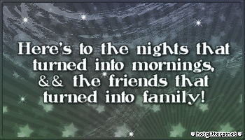 Friends Into Family