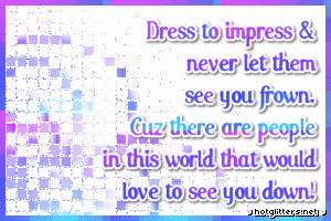 Never Let See Frown