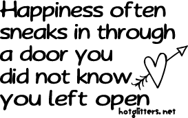 Happiness Sneaks