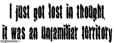 Lost In Thought Unfamiliar