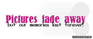 Pictures Fade Away