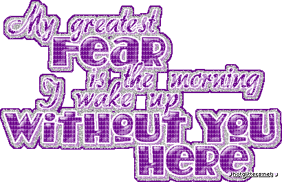 Fear Waking Without You